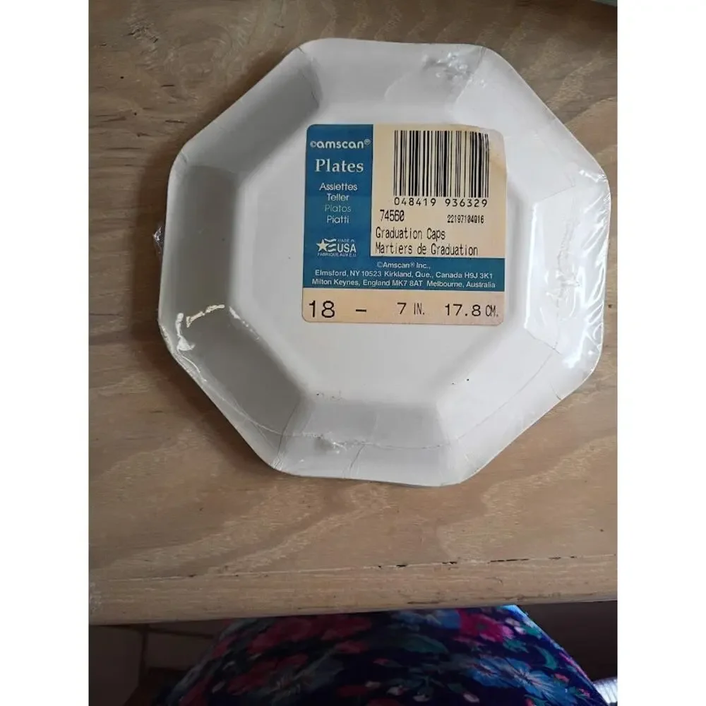 Graduation Disposable Plates and Napkins